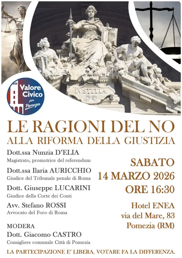 img Locandina Le Ragioni del NO Referendum sulla giustizia